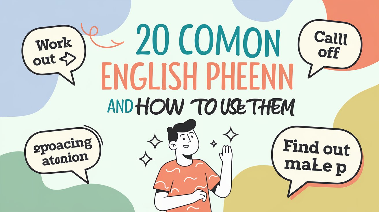 20 Common English Phrasal Verbs and How to Use Them